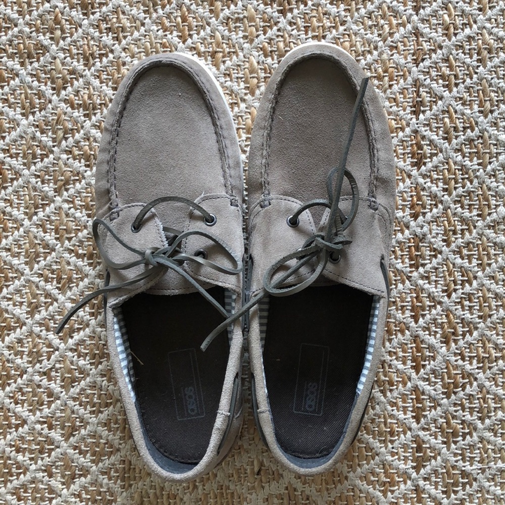 men’s size 10 asos boat shoes worn once